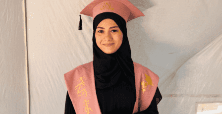 الطالبة ملاك أبو دية تتحدى الحرب وتنتزع نجاحاً بطعم المعجزة في التوجيهي