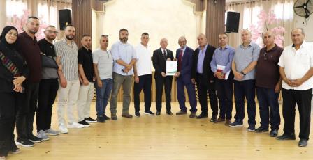 خطوة تاريخية نحو تنفيذ مشروع خزان مياه الجلزون: تسليم وثائق الأرض رسميًا إيذانًا ببدء المرحلة التنفيذية