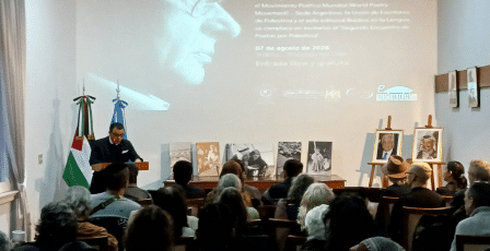 الملتقى الثاني لـ"شعراء من أجل فلسطين" في الأرجنتين يحيي إرث محمود درويش ويجدد التضامن مع شعبنا