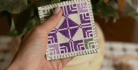 خاص| "falahi by maya".. تطريز فلسطيني بلمسة عصرية على الملابس اليومية