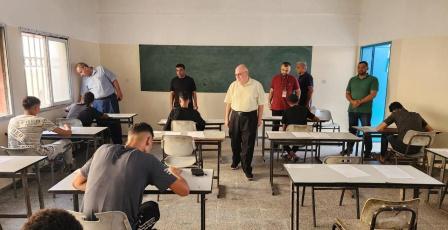 بالصور| انطلاق الدورة الثانية من امتحانات الثانوية العامة