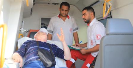 إجلاء طبي عبر معبر رفح شمل 74 شخصا