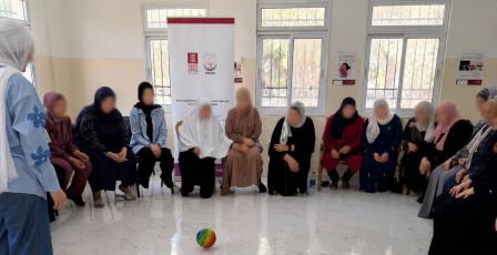 جمعية المرأة العاملة تنفذ سلسلة من اللقاءات التفاعلية للنساء في ارتاح جنوب طولكرم