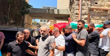 صور | سنجل تشيع الشهيد الطفل سليم فقهاء