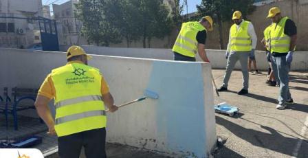 استعداداً لاستقبال العام الدراسي ..  الجديد البنك الإسلامي الفلسطيني ينفذ أنشطة تطوعية في عدة مدارس