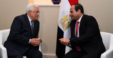 الرئيس ونظيره المصري يبحثان في لقاء قمة بالقاهرة مستجدات القضية الفلسطينية