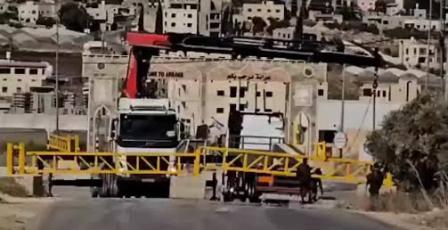 خاص | بوابات الاحتلال تحاصر طرق جنين.. مخاوف من عزل قرى عن المدينة