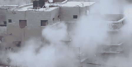 بالفيديو: الاحتلال يفجر منزل الأسير دواس حسون في بيت إمرين
