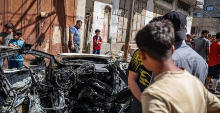 شهيد ومصابون بقصف للاحتلال غرب مخيم جباليا شمال قطاع غزة