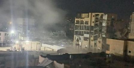 شهيدان ومصابون جراء قصف الاحتلال غرب مدينة غزة