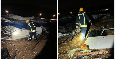 الأمطار تداهم خيام الأهالي بالأغوار.. وتوجيهات حكومية عاجلة لإغاثة المتضررين