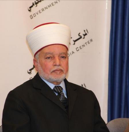 قوات الاحتلال تعتقل المفتي العام الشيخ محمد حسين