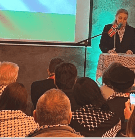 السفيرة سيدين تُطلع سفراء ورؤساء أحزاب نرويجية على مجمل التطورات الفلسطينية