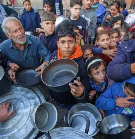 الأغذية العالمي: نصف سكان قطاع غزة يعانون من الجوع