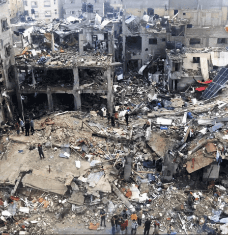 بلدية النصيرات تكشف حجم الدمار خلال عدوان الاحتلال