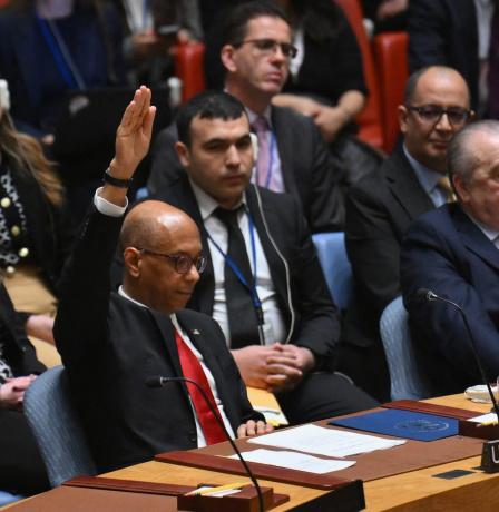 "فيتو" أميركي يمنع فلسطين من العضوية الكاملة في الأمم المتحدة