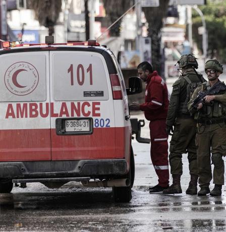 إصابة شاب برصاص الاحتلال قرب جدار الفصل العنصري في الرام