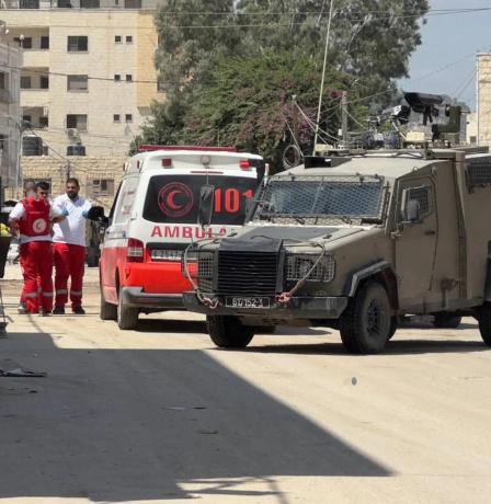 إصابة شاب برصاص الاحتلال في الرام