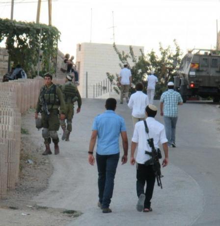 مستوطنون يعتدون على مواطن في مسافر يطا ويهاجمون مركبات المواطنين شرق الخليل