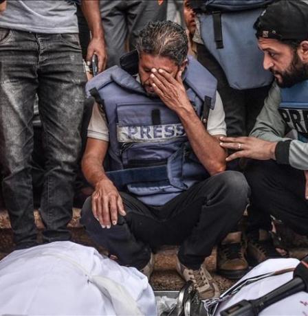 نقابة الصحفيين: 12 شهيدًا صحفيًا في أيار وتهجير 250 من أماكن سكناهم