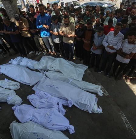 غزة: 53 شهيدا بينهم 14 من طالبي المساعدات ورضيعة بسبب سوء التغذية