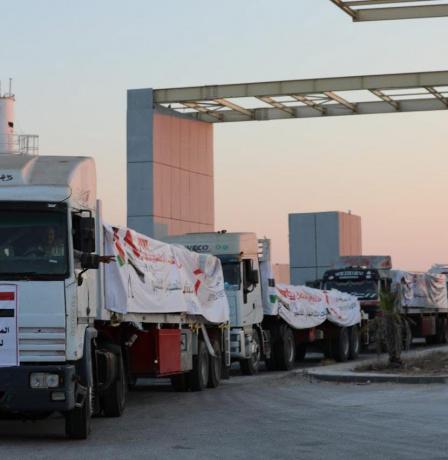 تقديرات دولية: تراجع المساعدات إلى قطاع غزة بنسبة 80% منذ بدء الحرب على إيران