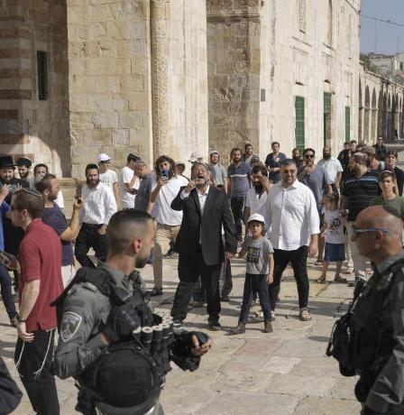 833 مستعمرا يقتحمون المسجد الأقصى