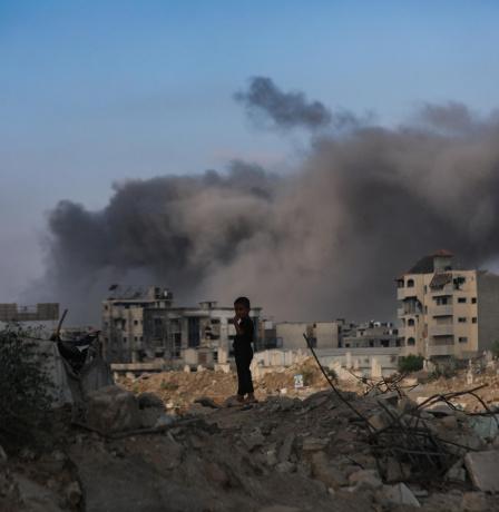 شهداء وجرحى في قصف الاحتلال مدينة غزة ومخيم النصيرات