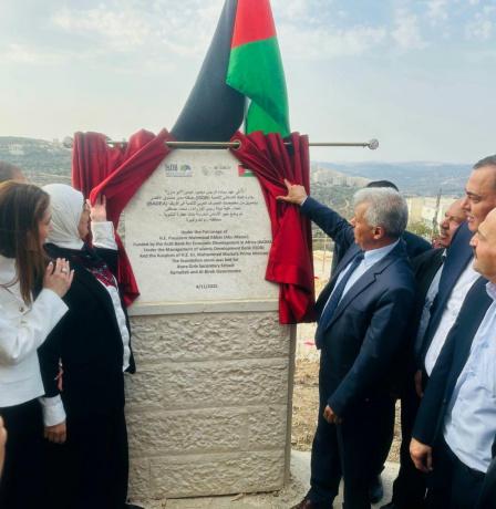 التربية: وضع حجر الأساس لمدرسة عطارة الثانوية للبنات في تربية بيرزيت