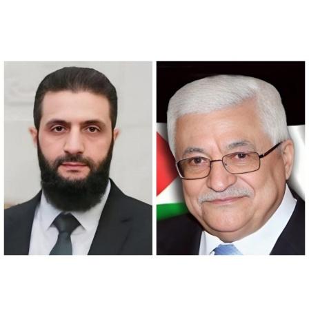 الرئيس عباس يعزي نظيره السوري بضحايا التفجير الإرهابي في دمشق