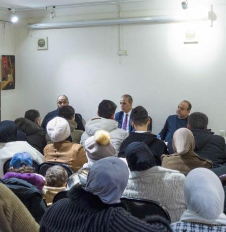 سفير فلسطين في أوزبكستان يلتقي جرحى غزة والجالية الفلسطينية ويؤكد استمرار دعمهم ورعايتهم