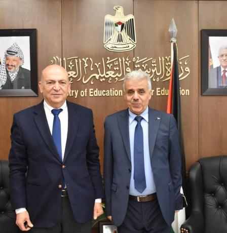 الوزيران برهم والحايك يبحثان تكامل الجهود بين القطاعين التعليمي والسياحي