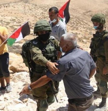 إصابة امرأة باعتداء الاحتلال على المواطنين في الأغوار الشمالية