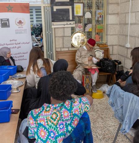 وكالة "بيت مال القدس" تطلق أسبوعاً تدريبياً لتطوير الحرف التقليدية في القدس