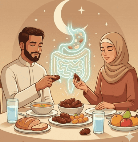 هل الصيام مفيد للجهاز الهضمي وما الأخطاء الشائعة في الإفطار والسحور؟ 