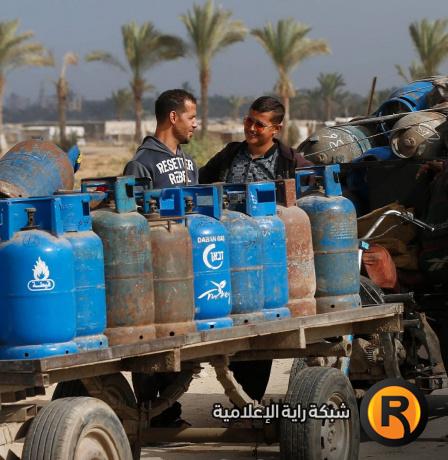 غزة: اعتماد آلية معايير جديدة لتوزيع حصص الغاز وفق عدد أفراد الأسر