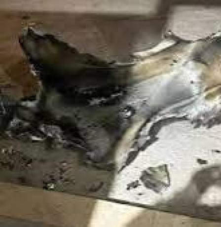 الشرطة تتعامل مع شظايا صاروخية سقطت في بيت ساحور