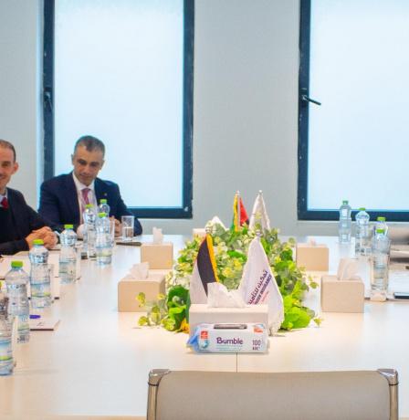 شركة تمكين للتأمين تستقبل وفداً من شركة Ooredoo في مقرها العام