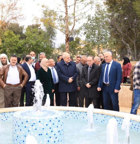 افتتاح حديقة عامة لتجمع جنوب غرب رام الله ومركزا لخدمات الجمهور في بيت عور التحتا