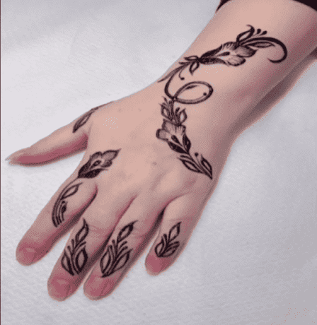 خاص| من موهبة إلى مشروع ناجح.. رجاء علي ماضي تحوّل رسم الحنّة إلى مصدر دخل وتدريب للفتيات