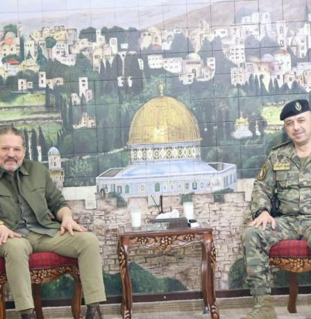 اللواء العبد إبراهيم خليل يستقبل السيد ياسر عباس ويبحثان دور قوات الأمن الوطني في الوطن والساحة اللبنانية