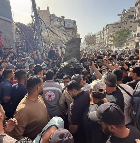 شهيد جراء استهداف الاحتلال مركبة في مدينة غزة