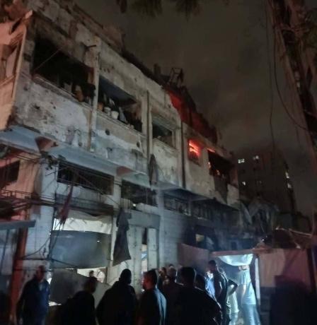 5 شهداء بينهم طفلتان وأكثر من 20 مصاباً بقصف الاحتلال شقة وسط مدينة غزة