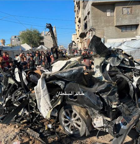 4 شهداء بينهم سيدة في قصف استهدف مركبة ومواطنين شمال غرب مدينة غزة