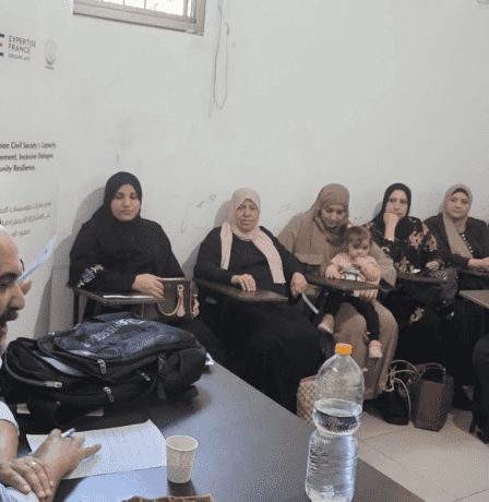 ورشة توعوية في حوارة حول الحق في التجمع السلمي وتأسيس الجمعيات بمشاركة 29 سيدة