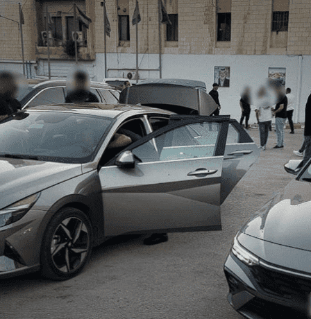 ضبط مركبتين تحملان نفس لوحة الأرقام في نابلس