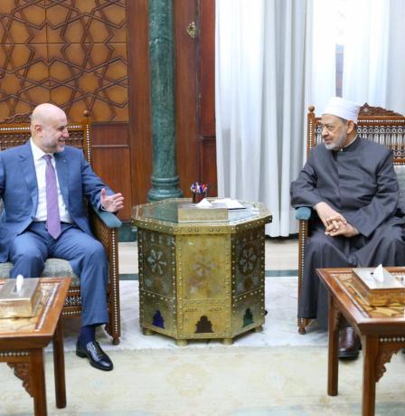 الهباش يطلع شيخ الأزهر على المخاطر المحدقة بالقدس والمسجد الأقصى نتيجة الاعتداءات الإسرائيلية 