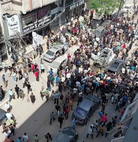 شهداء وجرحى بقصف الاحتلال سيارة وسط مدينة غزة