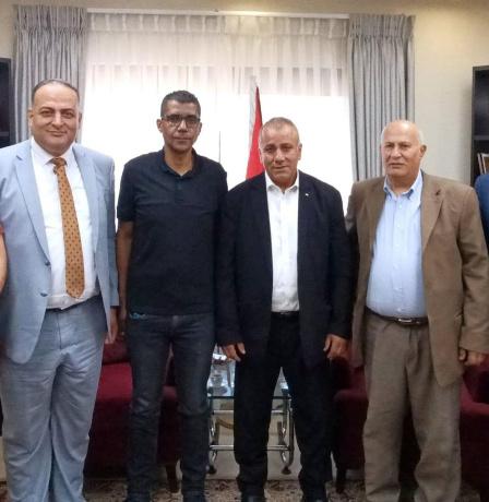 قطامي يبحث احتياجات جامعة القدس المفتوحة في جنين ويؤكد أولوية دعم المشاريع التعليمية