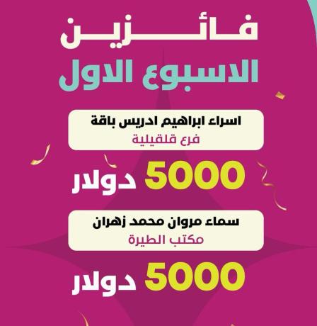 بنك فلسطين يعلن أسماء الفائزتين بالجائزة الأولى ضمن حملته الجديدة لتشجيع الدفع الإلكتروني عبر البطاقات وخدمة  "Quick QR"